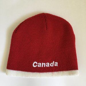 Canada red tuque/beanie.
